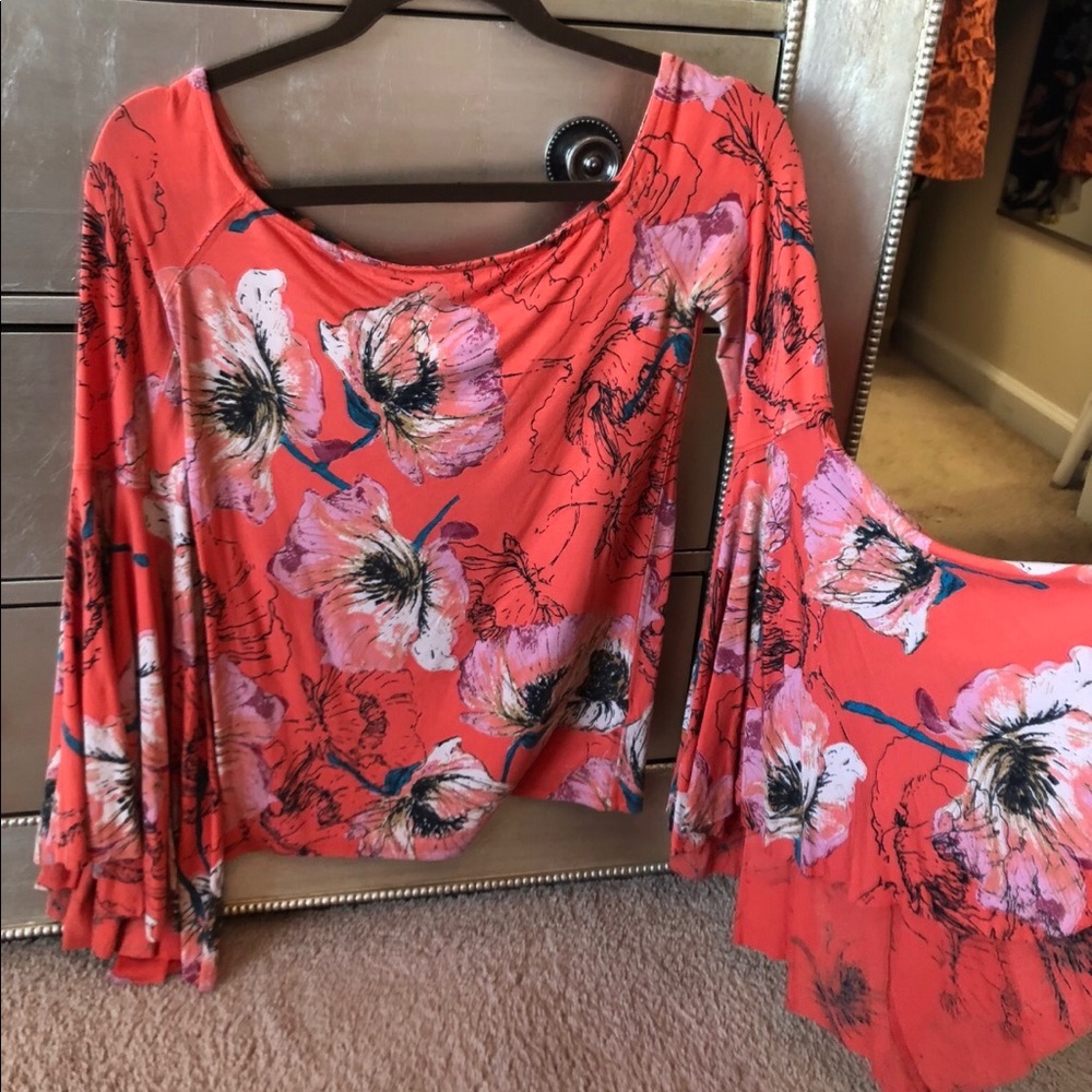 Free people floral top